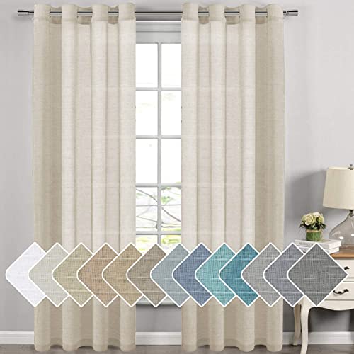 H.VERSAILTEX Linen Curtains 52x108