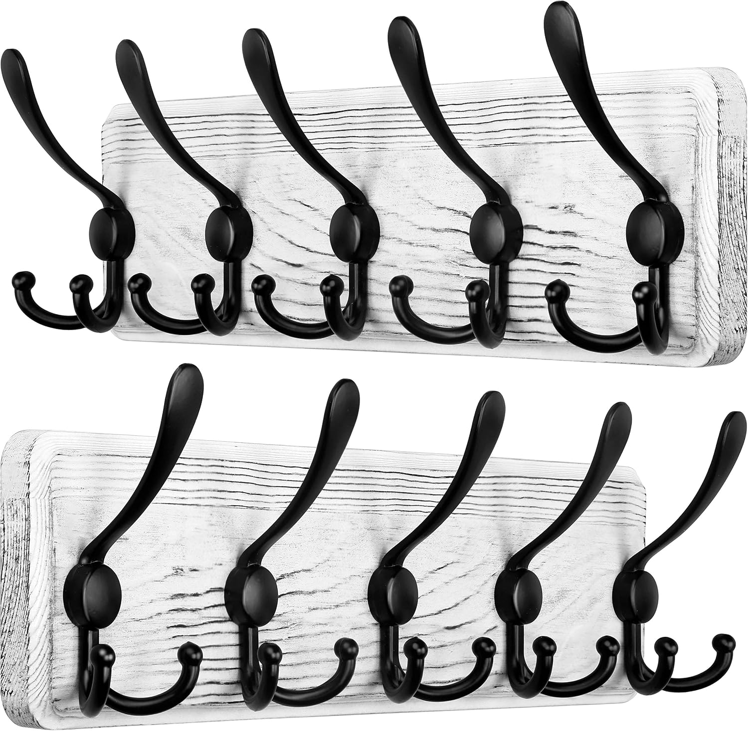 SKOLOO Rustic Wall Mounted Coat Rack