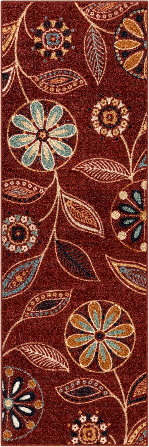Maples Rugs Reggie 2'x6' (Merlot)