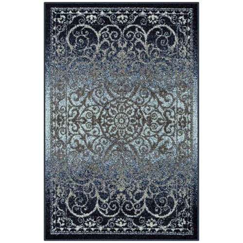 Maples Rugs Pelham (Navy/Grey)
