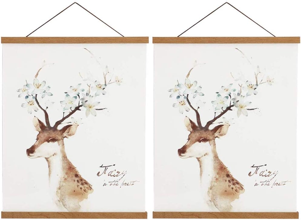Artmag 33" Magnetic Poster Hanger (2-Pack)