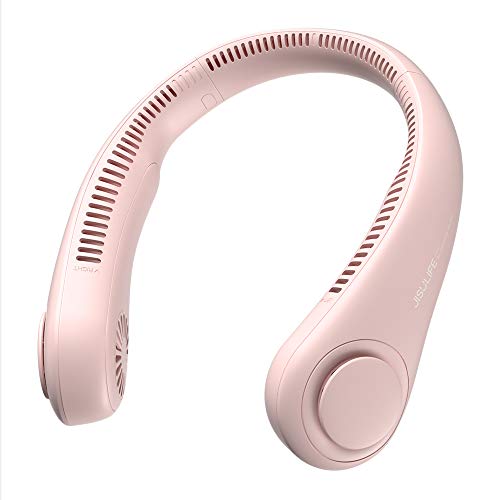 JISULIFE Portable Neck Fan (Pink)