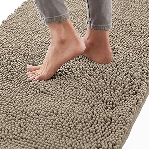 Gorilla Grip Bath Rug - Beige
