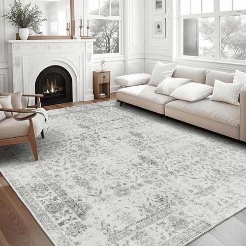 ReaLife Rugs - Noor (Ivory Grey) 4' x 6'