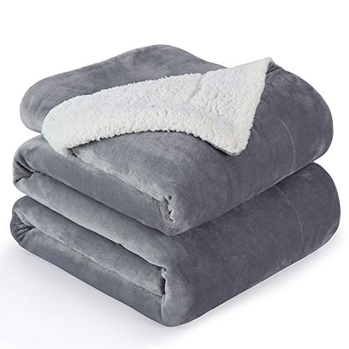 NANPIPER Reversible Sherpa (Light Gray)