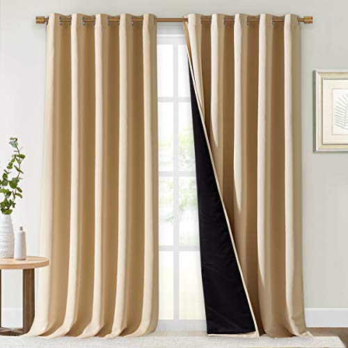 NICETOWN Thermal Insulated 100% Blackout Curtains