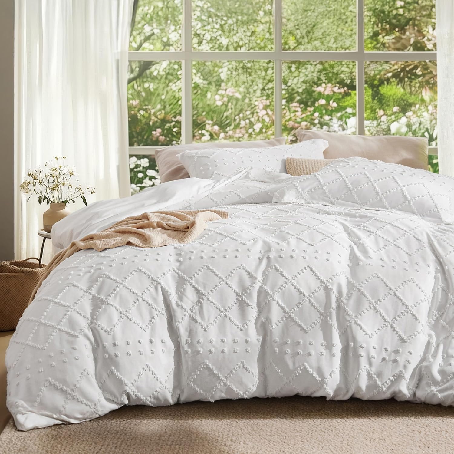 Bedsure Boho Duvet Cover (Queen)