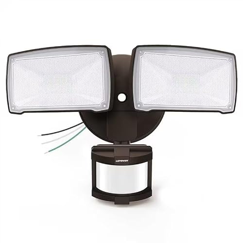 LEPOWER 30W LED Security Lights (Brown)