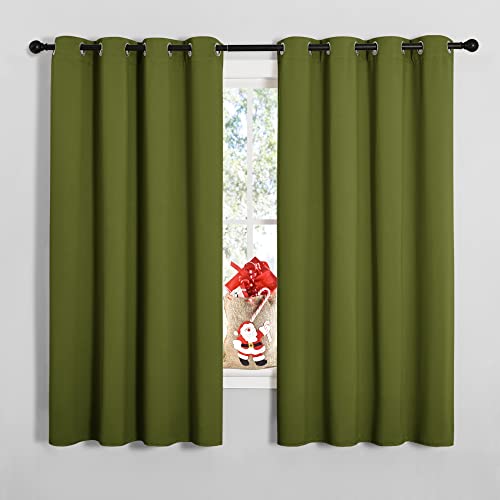 NICETOWN Olive Green 55 x 68