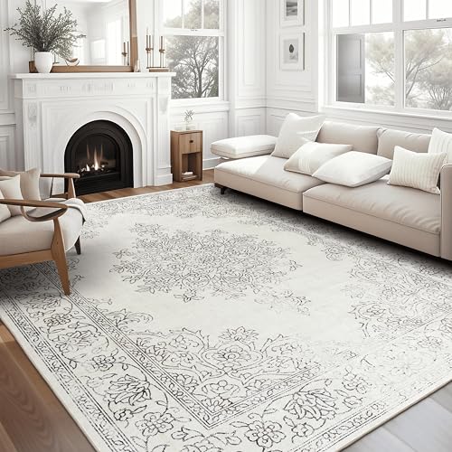 ReaLife Rugs - Paige (Ivory) 4' x 6'