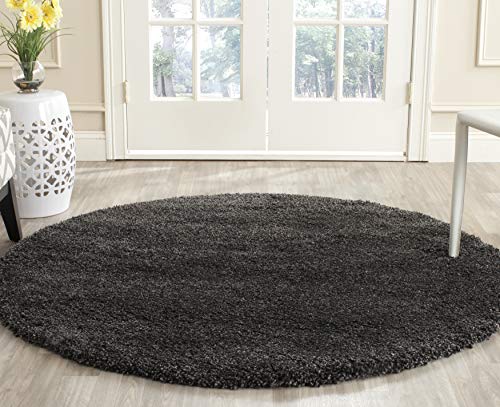 SAFAVIEH Milan 4' Round Dark Grey