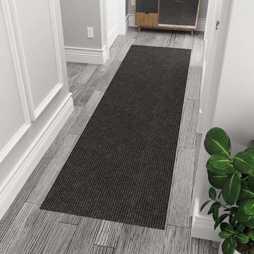 Sweet Home Stores Solid 2'7" x 9'10" Black