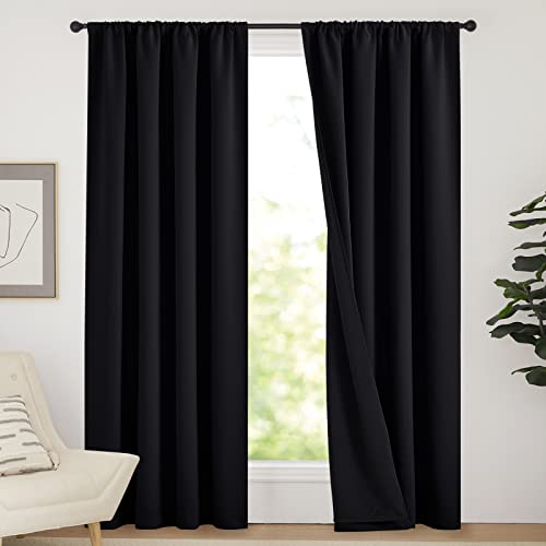 NICETOWN Cold Reducing Thermal Curtains, Full Blackout