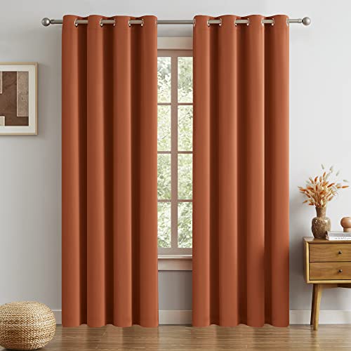 DUALIFE 120 Inch Patio Door Curtains (60 x 120-Inch)