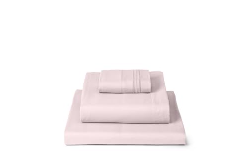Mellanni Twin XL Iconic Sheets (Blush Pink)