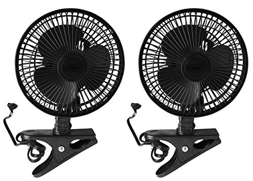 JOEY'Z 6-Inch Clip-On Fan (2 Pack)