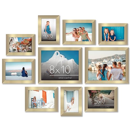 Americanflat Set of 10 — Gold