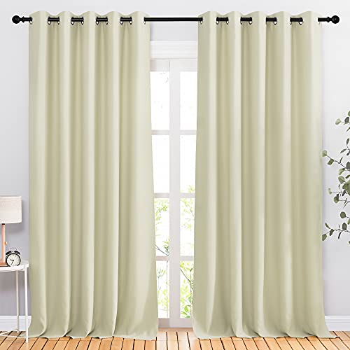 NICETOWN Room Darkening 90" (Beige)