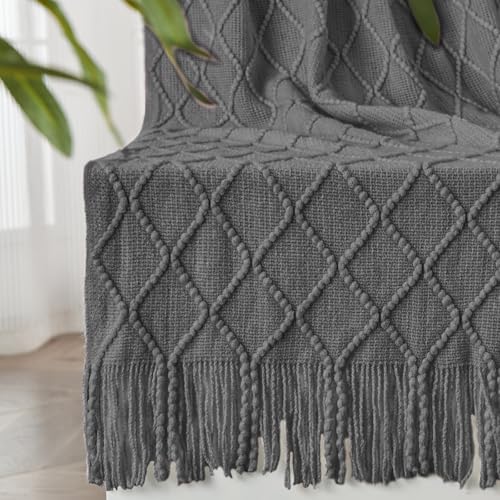inhand Grey Throw Blanket