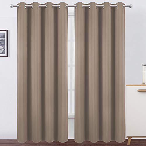 LEMOMO Cappuccino Thermal Blackout Curtains