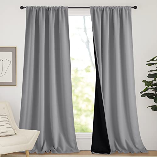 NICETOWN 108 inch 100% Blackout Curtains