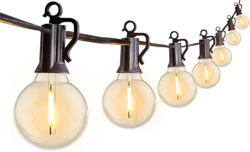 Brightown 25FT Globe String Lights (2-pack)