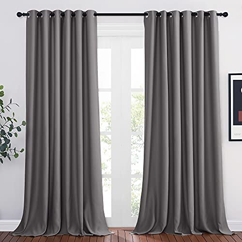 NICETOWN 80x95 Grey Pair