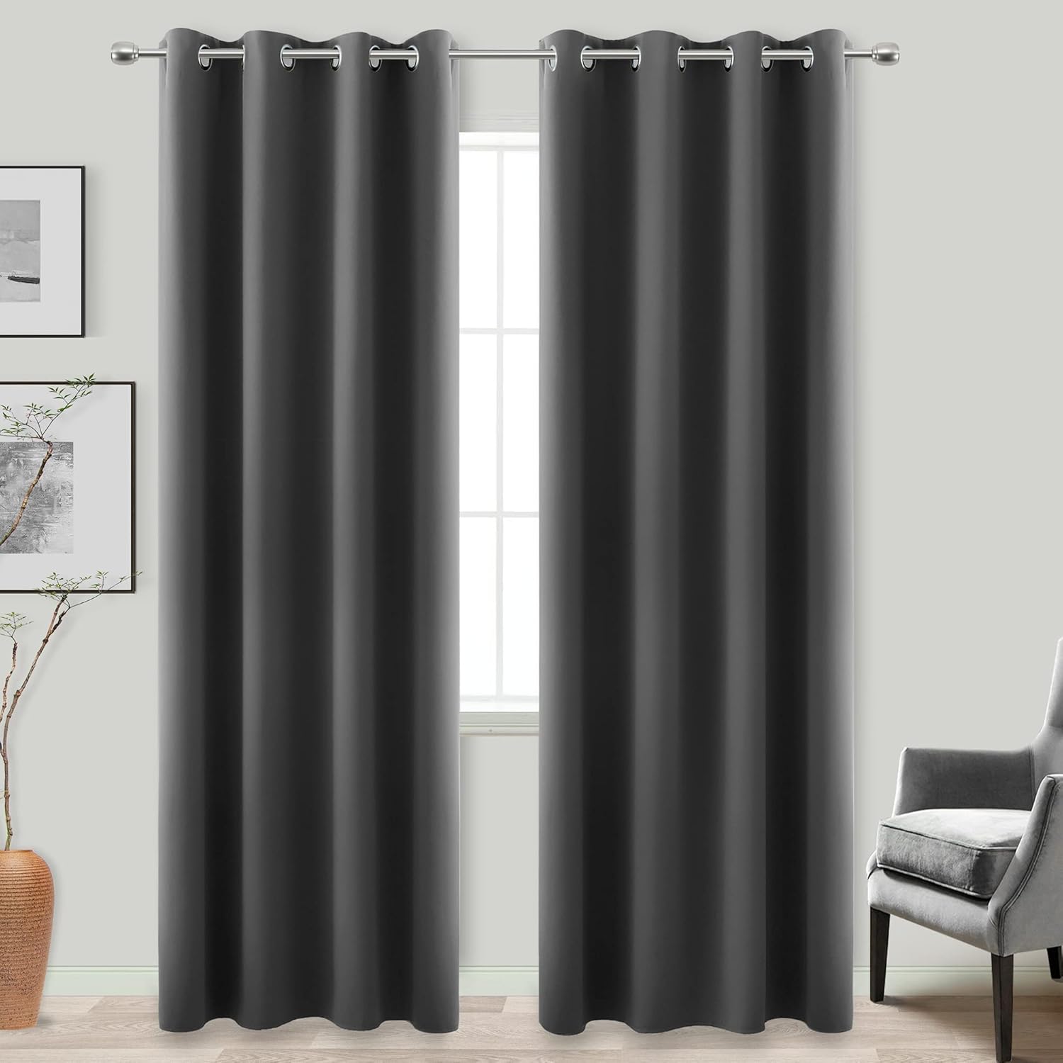 KOUFALL Triple Weave Curtains