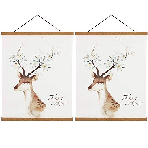 Artmag 2 Pack Magnetic Poster Hanger (47")