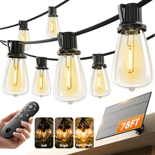 KYY 78FT Solar String Lights