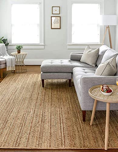 FRELISH DECOR 6'x9' Jute Rug