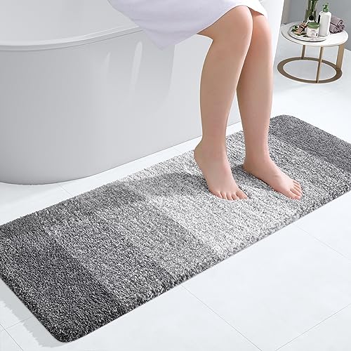 OLANLY Bathroom Runner Rugs 47x17