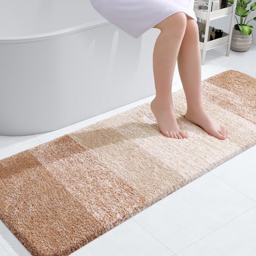 OLANLY Bathroom Runner Rugs 59x20