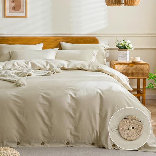 JELLYMONI Cotton Duvet Cover King Size