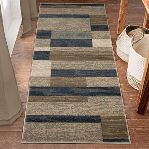 Superior Indoor Runner Rug, Midnight Navy