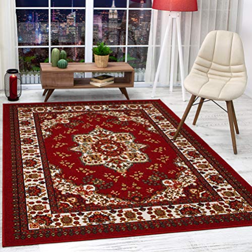 Antep Rugs Alfombras Oriental 8x10 (Maroon)