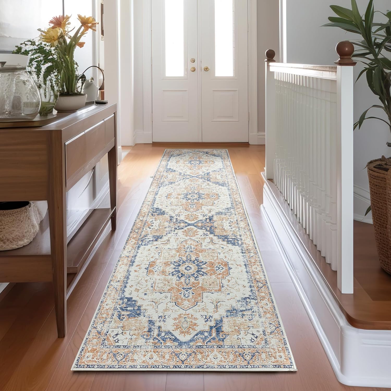 jinchan Runner Rug 2x10 (Orange)