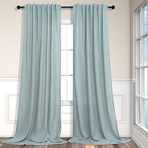 Pitalk Seafoam Green Curtains