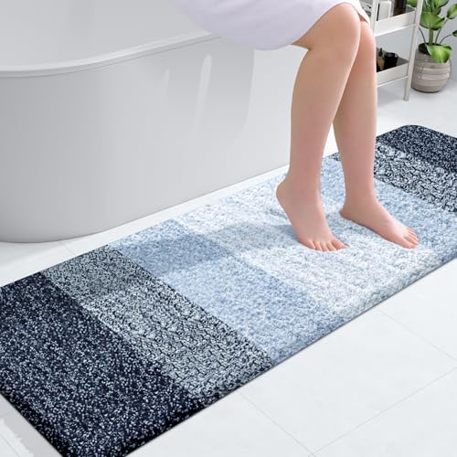 OLANLY Bathroom Runner Rugs 59x20