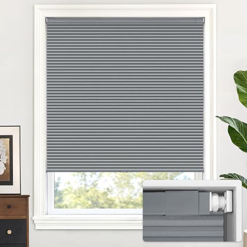 LazBlinds 36" x 64" Dark Grey