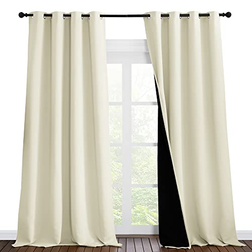NICETOWN Thermal Insulated 100% Blackout Curtains (55x96)