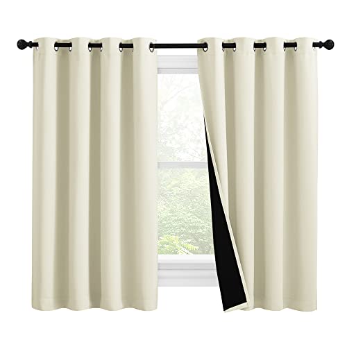 NICETOWN Warm Curtains (55x57)