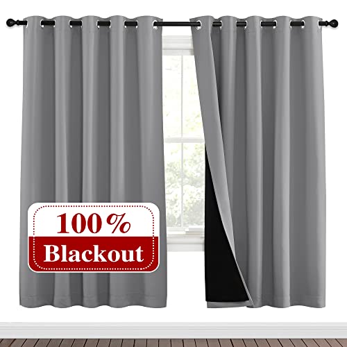 NICETOWN Full Shade Curtain Panels (70 x 72)