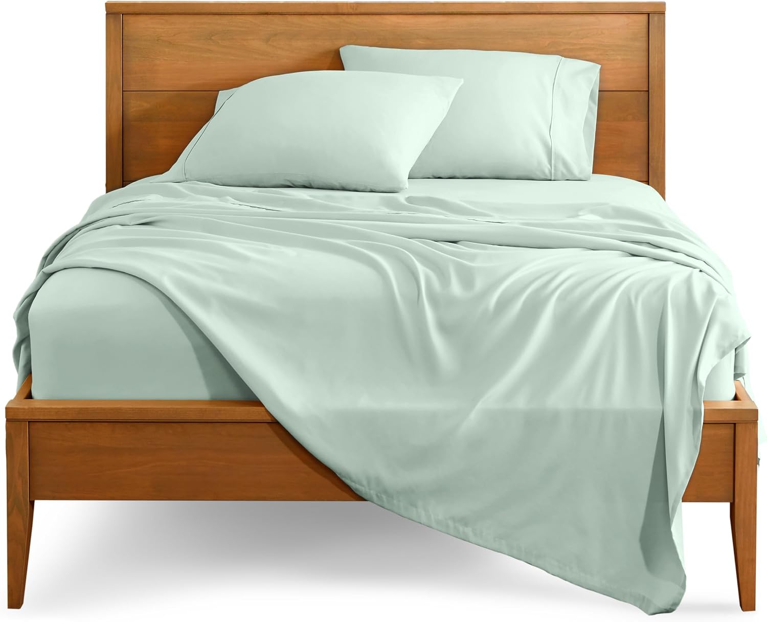 Bare Home Twin XL Sheet Set (Spring Mint)