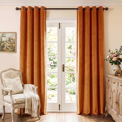 StangH Orange Velvet 108"
