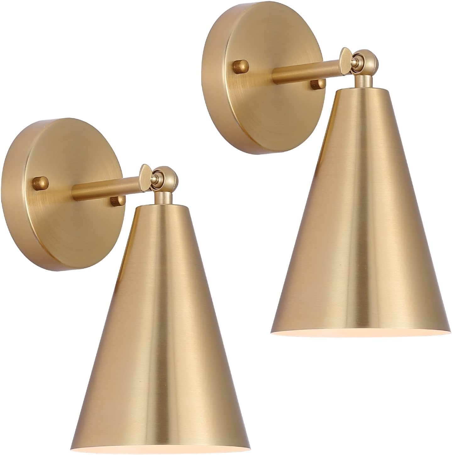 MWZ Gold Sconces (Set of 2)