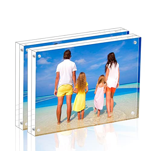 Meetu Acrylic Picture Frame 8.5x11 (2 Pack)