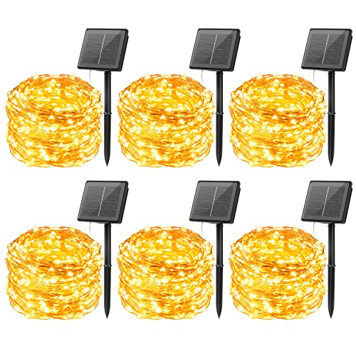 Brightown Outdoor Solar String Lights (6-Pack)