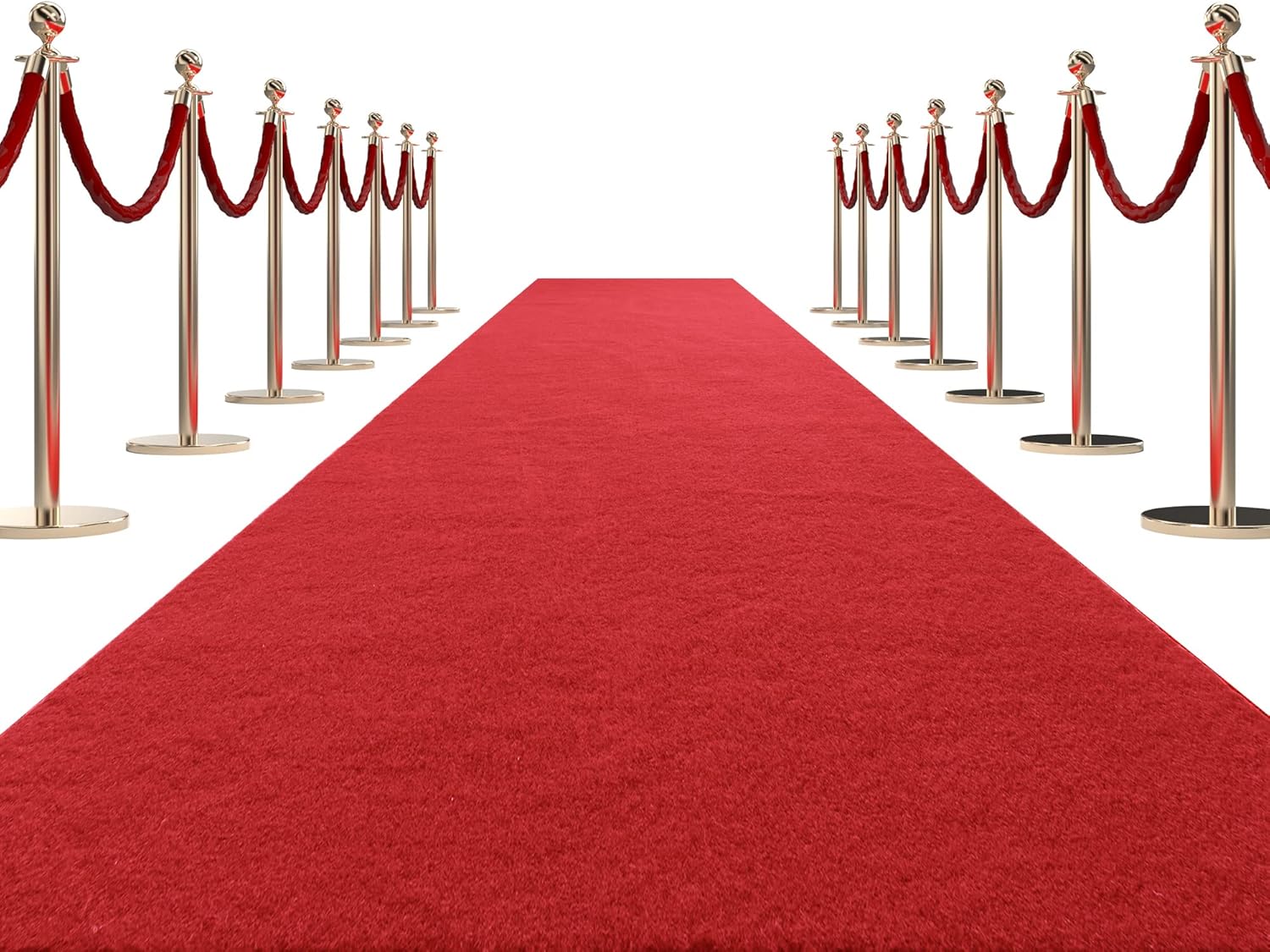 HOMBYS 2x15 ft Red Runner
