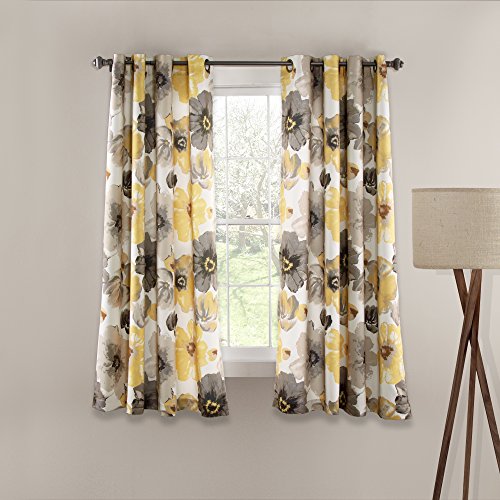 Lush Decor Leah (Yellow & Gray)